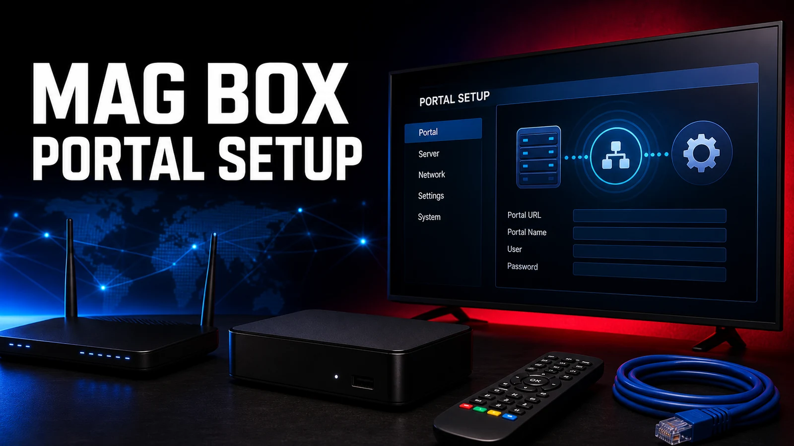 MAG Box IPTV Setup: Portal, Network and Error Fixes